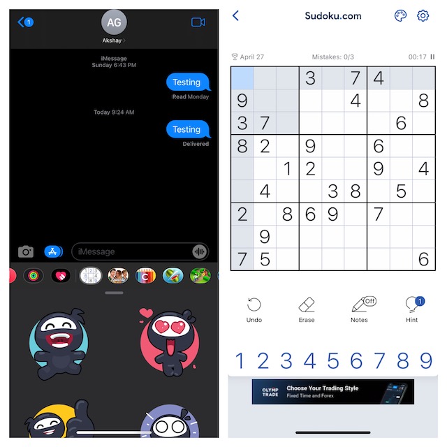 Sudoku.com - Sudku Puzzle game for imessage