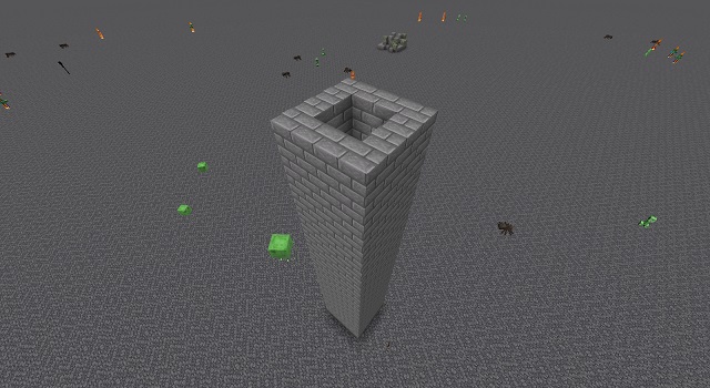 Tall Tower in Minecraft - How to Make a Mob Farm in Minecraft