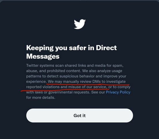 Twitter DMs end-to-end encryption may launch soon