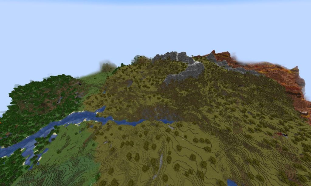 Three Biomes Minecraft