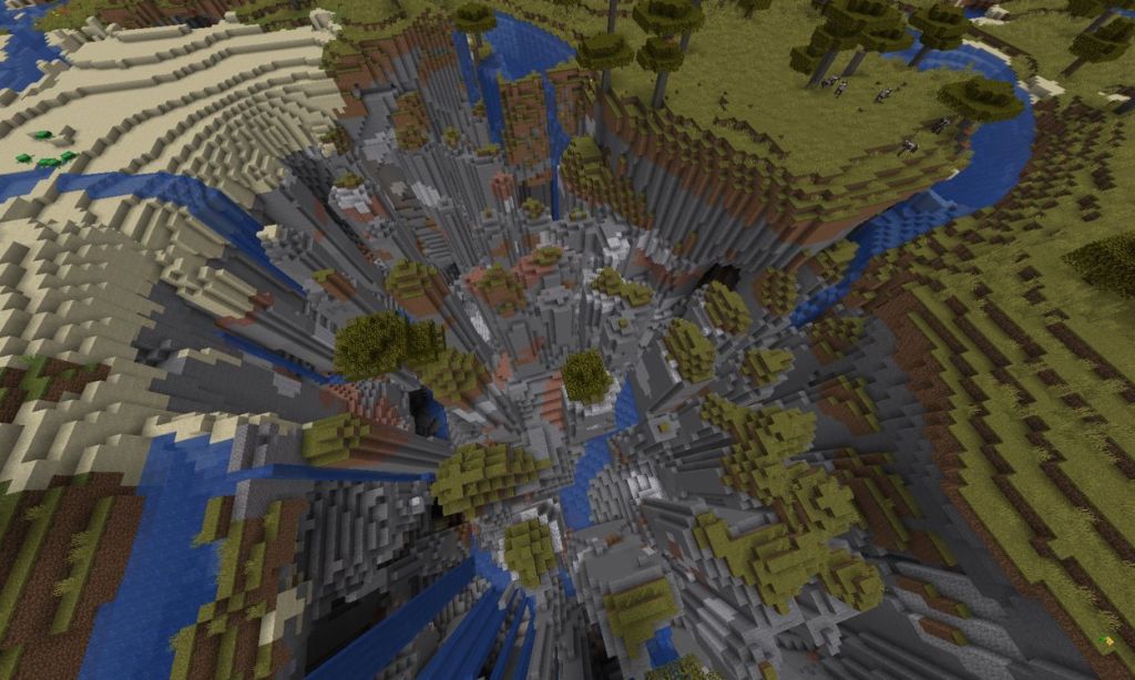 best minecraft seeds parkour area. 