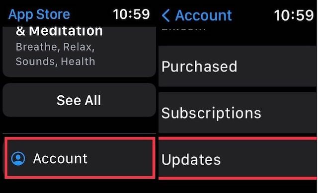 Update apps on Apple Watch