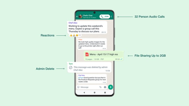 WhatsApp new features introduced