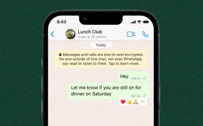 WhatsApp Officially Adds Message Reactions, New Admin Tools