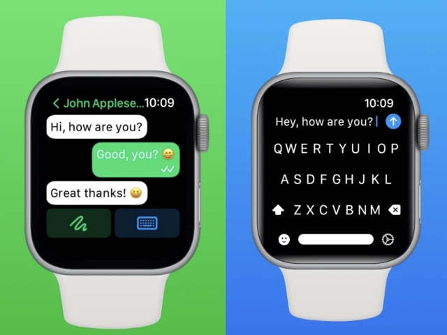 This application allows you to read and send WhatsApp messages from your Apple Watch