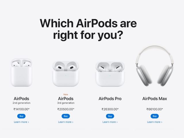 Airpods todos los modelos new arrivals