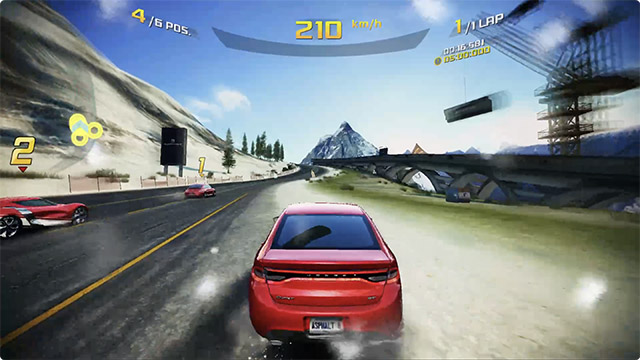 asphalt 8 airborne apple tv game