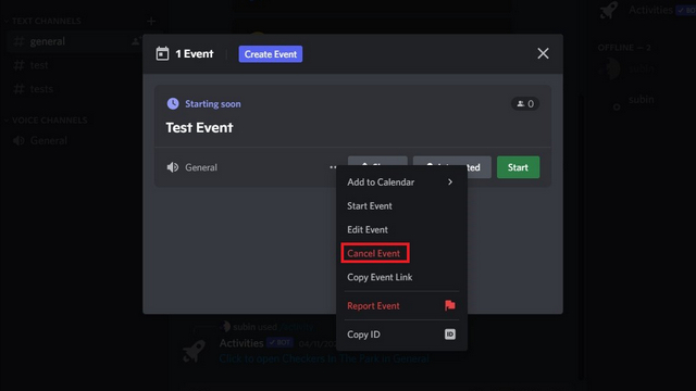 Create an Event in Discord – SIMGOLF.CLUB Blog