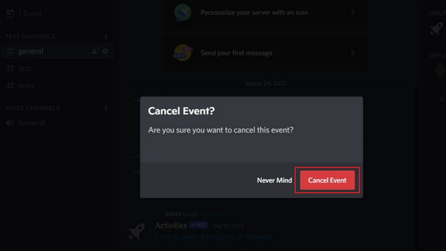 Create an Event in Discord – SIMGOLF.CLUB Blog