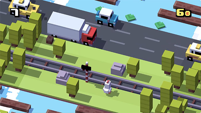 crossy road apple tv free game