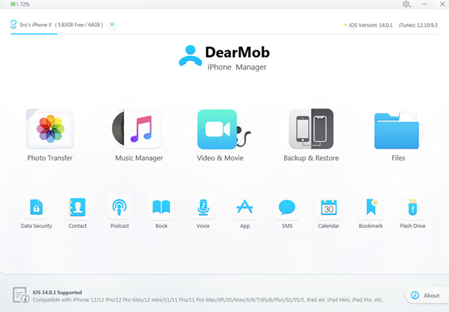 DearMob iPhone Manager