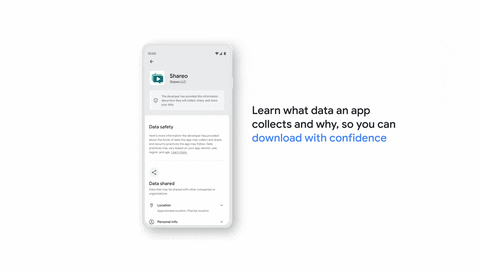 Google Play Store agora mostrará quais dados são coletados pelos aplicativos 1 introdução da seção de segurança de dados da google play store