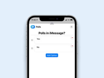 how to create polls in imessage featured