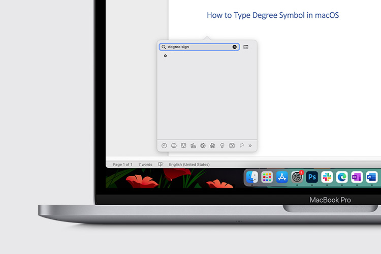 How to Type ° Degree Symbol in (All Methods) | Beebom