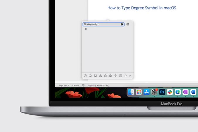 How to Type ° Degree Symbol in macOS (All Methods) | Beebom