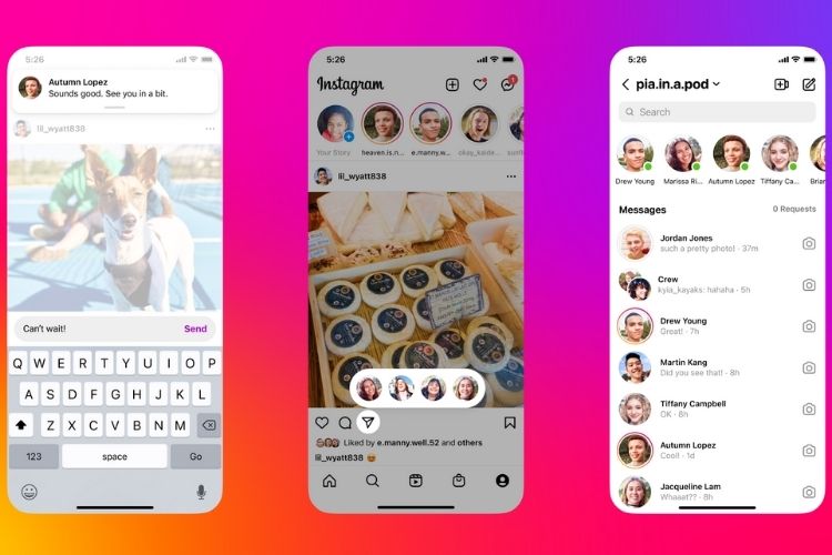 Instagram Now Lets To Multitask While Sending A Dm To Someone | Beebom