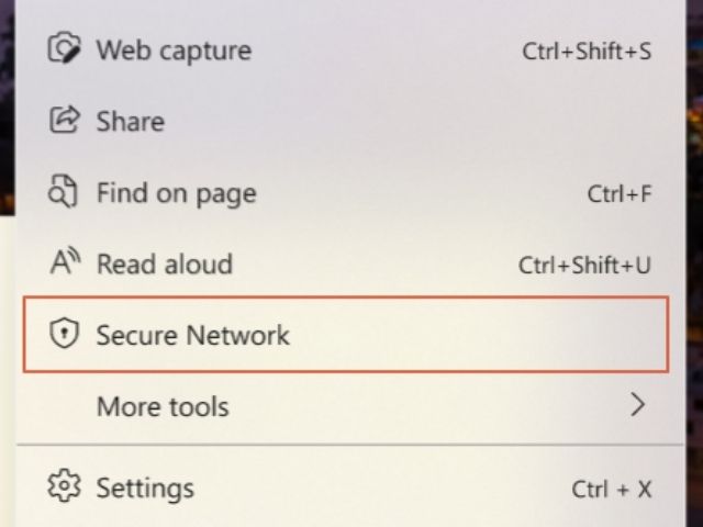 microsoft edge secure network tested