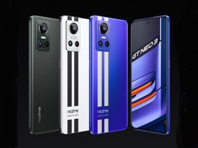 realme gt neo 3 lançado na Índia