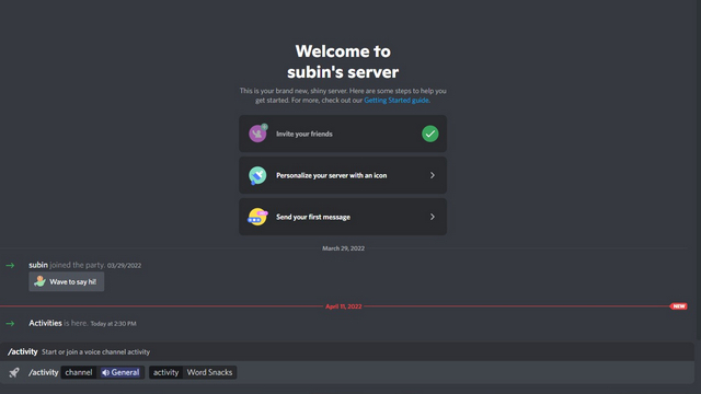 Activities on Discord – Discord