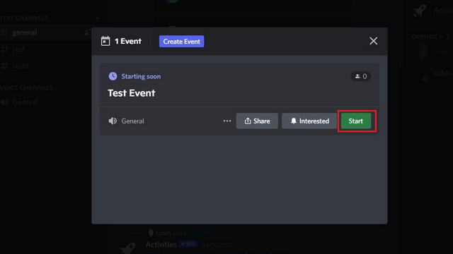 Integrations: Integrate Discord on your event