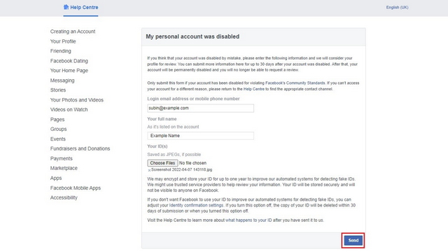 How to Recover a Disabled Facebook Account: 10 Steps