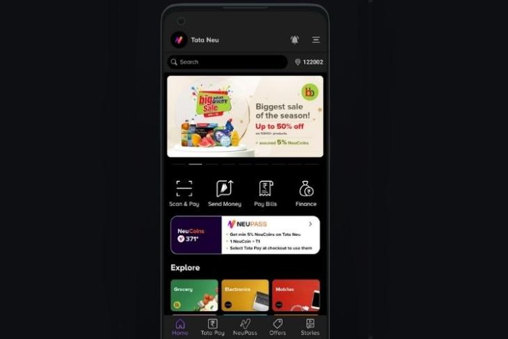 tata neu app launched