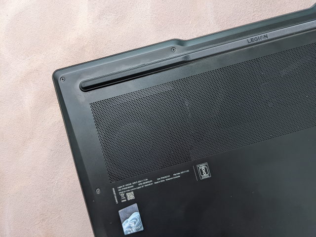 vents laptop legion 7