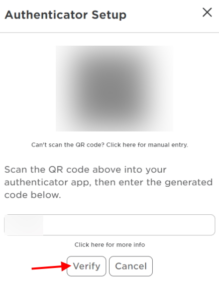 set up authenticator app for Roblox