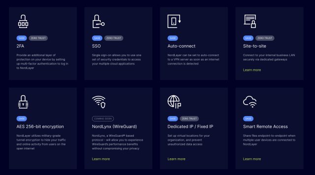 vpn features