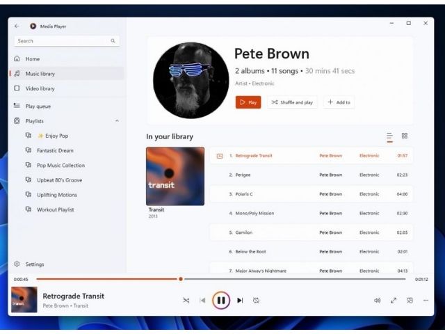 windows 11 media player changes in build 22598