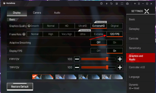 How to configure on-screen controls in Apex Legends Mobile