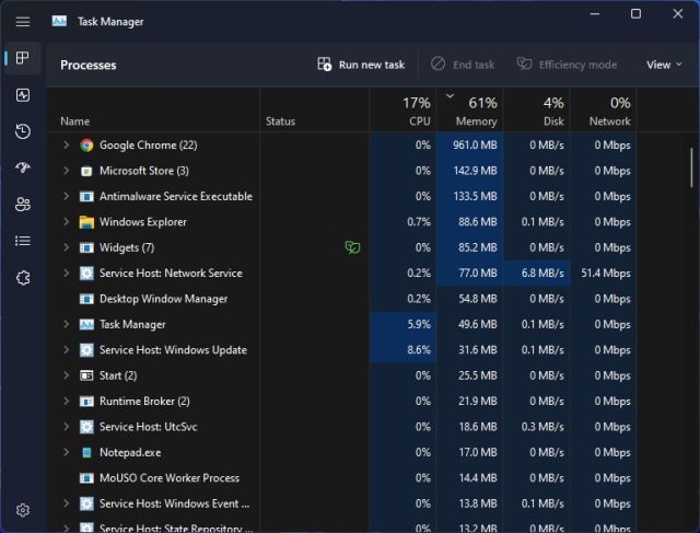 5. Accented Task Manager and UI Improvements