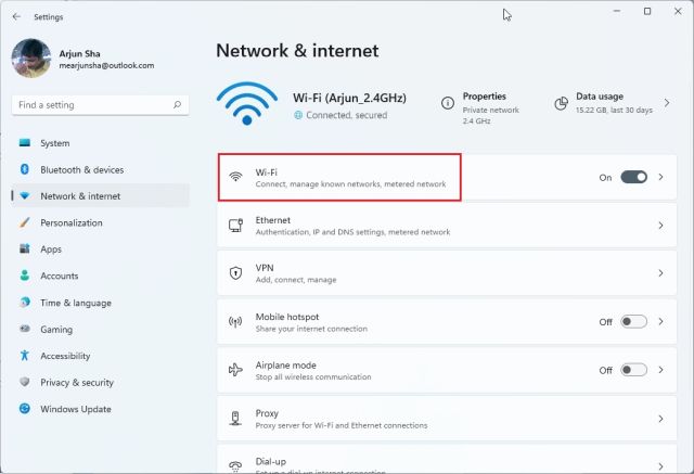 Find Your MAC Address in Windows 11 (2022)