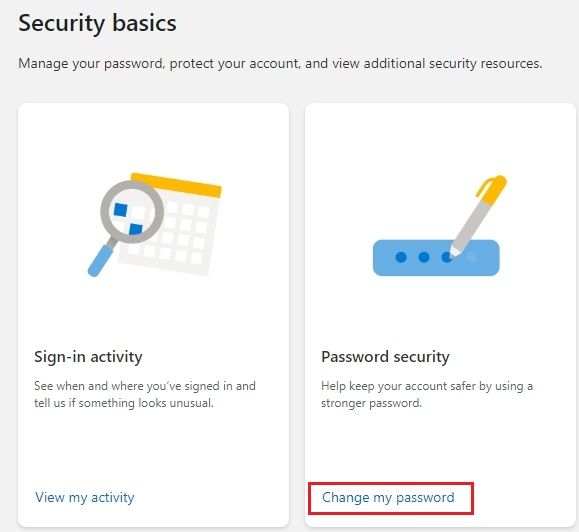 how to change email password windows 11