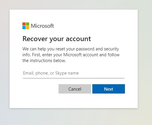3. Change Microsoft Account Password Linked to Windows 11 PC