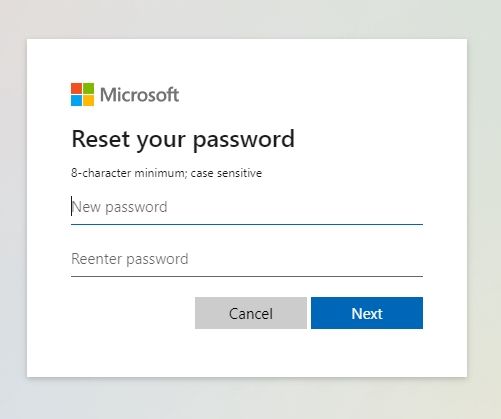 3. Change Microsoft Account Password Linked to Windows 11 PC