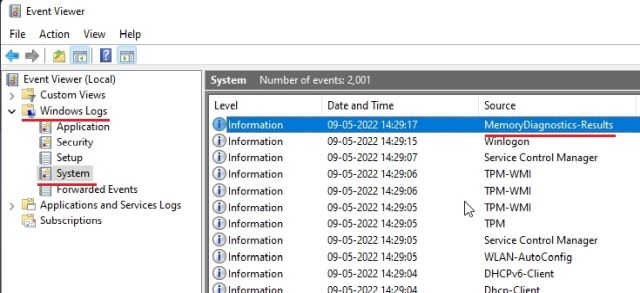 Diagnose Memory Issues on Windows 11