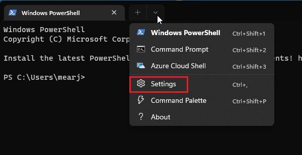 Always open PowerShell as Administrator on Windows 11