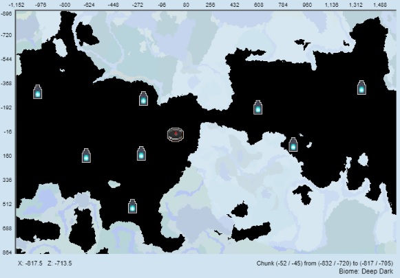 8 ancient cities within 1000 blocks of spawn