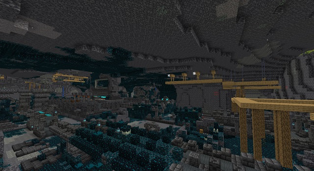 Ancient City with Mineshaft