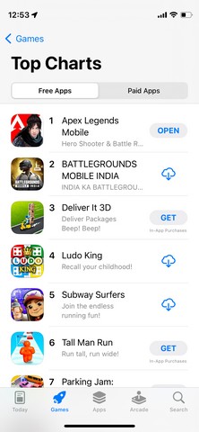 Apex Legends Mobile Surpasses BGMI to Become the Most Downloaded Game on iOS