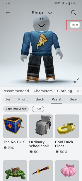Avatar Shop Roblox Android