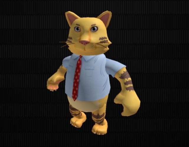 blue collar cat roblox toy