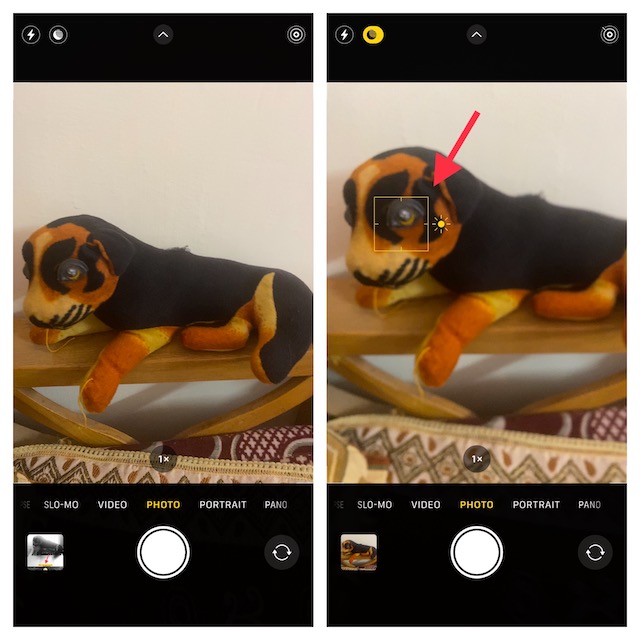 Blur background of an image on iPhone