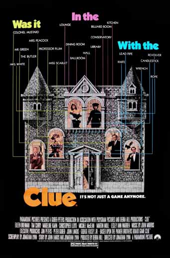 Clue - movies like knives out