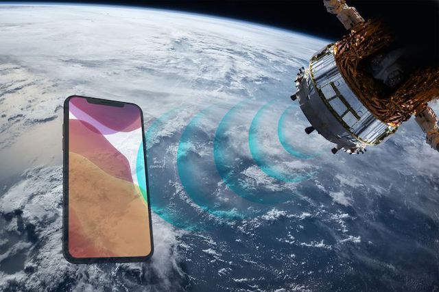 Emergency satellite feature