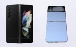 Samsung Galaxy Z Fold 4, Z Flip 4 High-Quality Renders Leaked