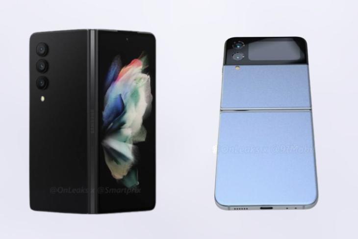 Samsung Galaxy Z Fold 4, Z Flip 4 Renders Show Off Familiar Design | Beebom