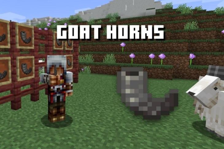 Goat Horns in Minecraft Everything you need to know