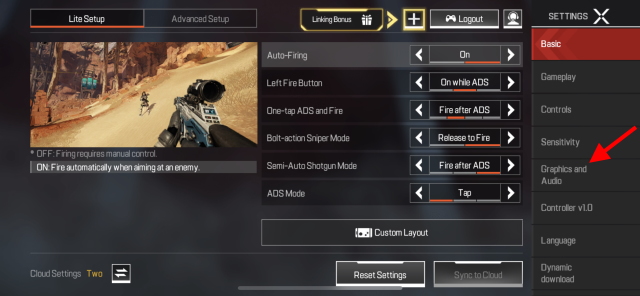 Here's how you can get maximum FPS in Apex Legends Mobile 